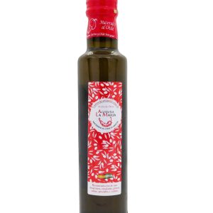 Aceite de Oliva Virgen Extra Macerado al CHILE Scorpion 25 Cl Cristal