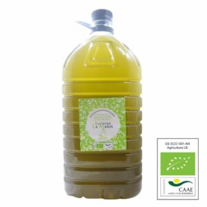 Aceite de Oliva Virgen Extra Ecológico 5 L Pet Cosecha 2024-2025