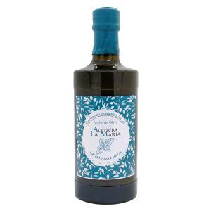 Aceite de Oliva Virgen Extra Macerado a la MENTA 50 Cl Cristal