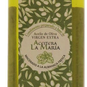 Aceite de Oliva Virgen Extra Macerado a la ALBAHACA 50 Cl PET