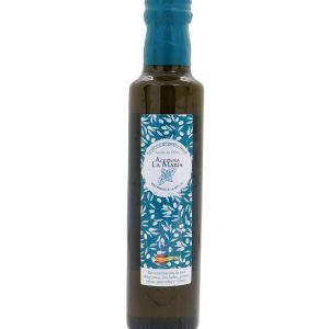 Aceite de Oliva Virgen Extra Macerado a la MENTA 25 Cl Cristal