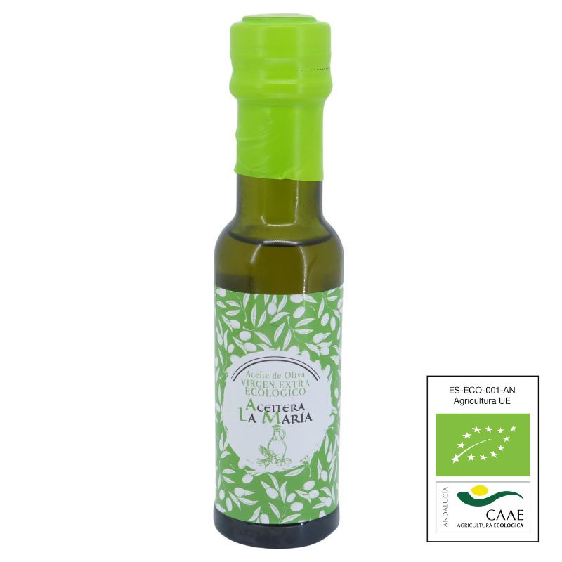 Aceite de Oliva Virgen Extra Ecológico 100 Ml Cristal Cosecha 2024-2025