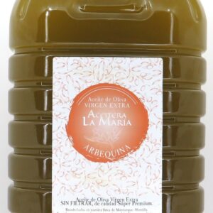 Aceite de Oliva Virgen Extra 5L PET Arbequina cosecha 2025/2026
